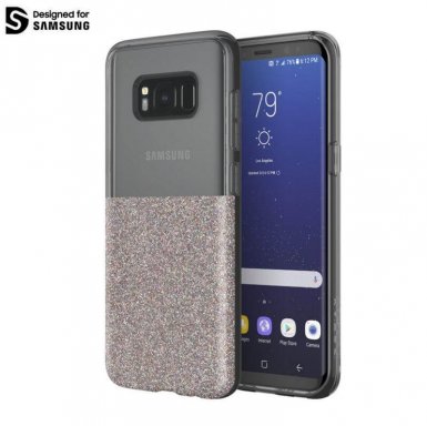 Incipio Classic Case Design Series - дизайнерски удароустойчив TPU кейс за Samsung Galaxy S8 Plus (прозрачен-шарен)