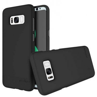 Prodigee Accent Case - поликарбонатов слайдер кейс за Samsung Galaxy S8 Plus (черен)
