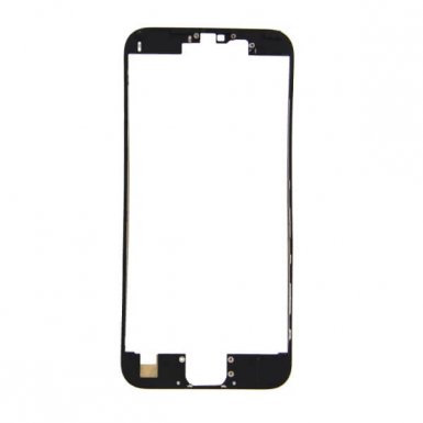 OEM Display & Touch Frame - резервна рамка за прикрепяне на стъклото за iPhone 6S (черна)