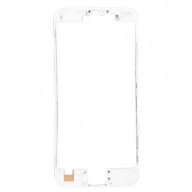 OEM Display & Touch Frame - резервна рамка за прикрепяне на стъклото за iPhone 6S (бяла)