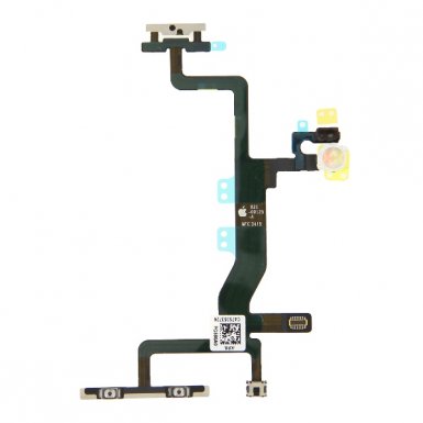 OEM Flex Cable - оригинален лентов кабел с функции за Power On/Off, горен микрофон и светкавица за iPhone 6S