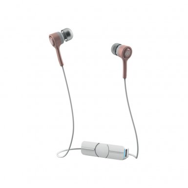 iFrogz Coda Wireless Earbuds - безжични слушалки с микрофон за смартфони и мобилни устройства (розово злато)