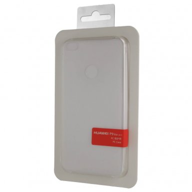 Huawei Faceplate Case - оригинален поликарбонатов кейс за Huawei P9 lite (2017) (прозрачен)