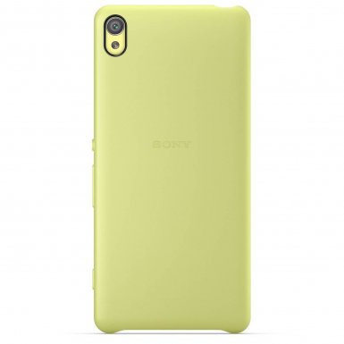 Sony Style Cover SBC26 - оригинален тънък полимерен кейс за Sony Xperia XA (лайм)