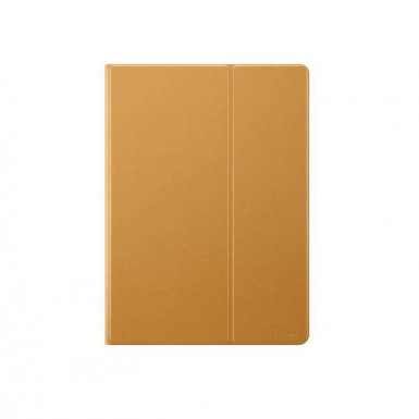 Huawei Flip Case - оригинален кожен калъф за Huawei MediaPad T3 10 (кафяв)