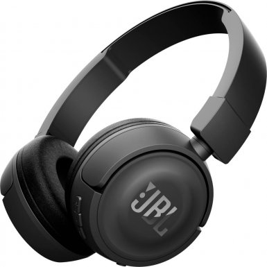 JBL T450 BT - безжични Bluetooth слушалки с микрофон за мобилни устройства (черен) 