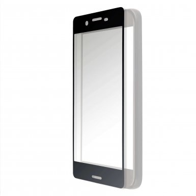 4smarts Second Glass Curved 2.5D - калено стъклено защитно покритие за целия дисплея на Huawei P10 Lite (прозрачен-черен)