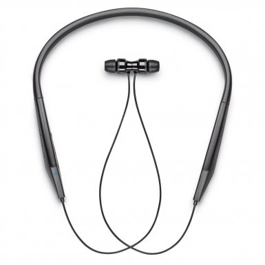 Plantronics BackBeat 100 Wireless earbuds - безжични спортни слушалки с микрофон и управление на звука за смартфони и мобилни устройства (черен)