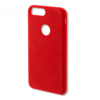4smarts Cupertino Silicone Case - тънък силиконов (TPU) калъф за iPhone XS, iPhone X (червен)