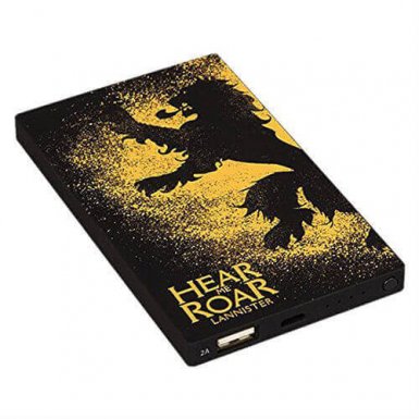 USB Tribe Game Of Thrones House Lannister 4000mAh Power Bank - външна батерия с USB изход за мобилни устройства 