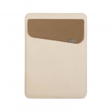 Moshi Muse Microfiber Sleeve - микрофибърен калъф за MacBook Air 13, Macbook Pro 13 и iPad Pro 12.9 инча (бежов)