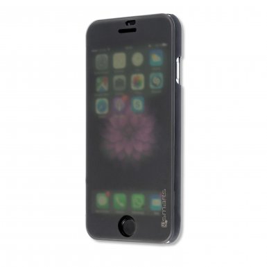 4smarts Kyoto Always-On Book - калъф през който виждате информация от дисплея за iPhone 6, iPhone 6S (черен)
