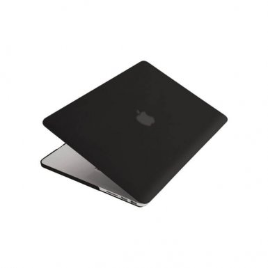 Tucano Nido Hard Shell Case - матиран предпазен кейс за MacBook Pro 13 Touch Bar (2016) (черен-прозрачен)