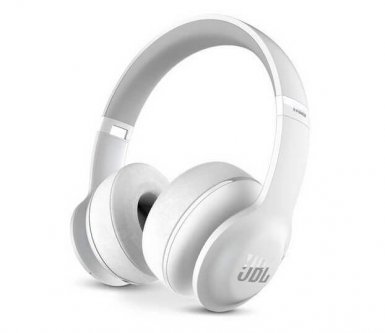 JBL Everest 300 On-ear Wireless Headphones - безжични bluetooth слушалки с микрофон за мобилни устройства (бял)