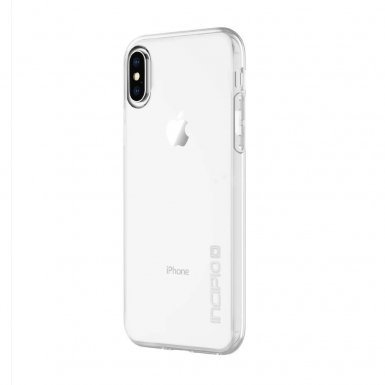 Incipio NGP Pure Case - удароустойчив силиконов (TPU) калъф за iPhone XS, iPhone X (прозрачен)