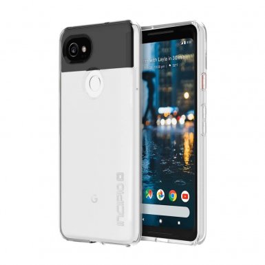 Incipio NGP Pure Case - удароустойчив силиконов (TPU) калъф за Google Pixel 2 XL (прозрачен)