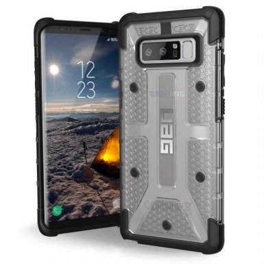 Urban Armor Gear Plasma - удароустойчив хибриден кейс за Samsung Galaxy Note 8 (прозрачен)