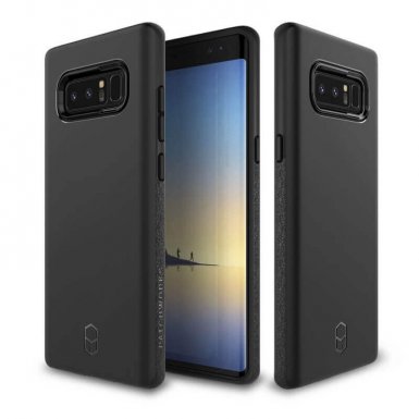 Patchworks Level ITG Case - хибриден TPU калъф за Samsung Galaxy Note 8 (черен)