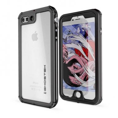 Ghostek Atomic 3 Waterproof Case - ударо и водоустойчив кейс за iPhone 8 Plus, iPhone 7 Plus (черен)