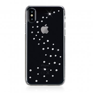 Bling My Thing Milky Way Pure Brilliance Swarovski - поликарбонатов кейс с кристали Сваровски за iPhone XS, iPhone X (прозрачен)