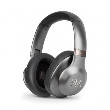 JBL Everest Elite 750NC Wireless Over-Ear Headphones - безжични bluetooth слушалки с микрофон за мобилни устройства (сив)