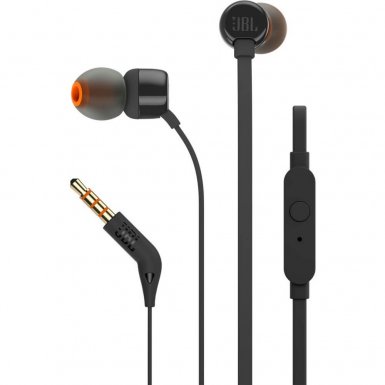 JBL T110 In-ear headphones - слушалки с микрофон за мобилни устройства (черен)