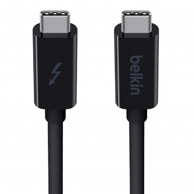 Belkin Thunderbolt 3 Cable - кабел USB-C към USB-C (100 см.) за MacBook с поддръжка на 4K 