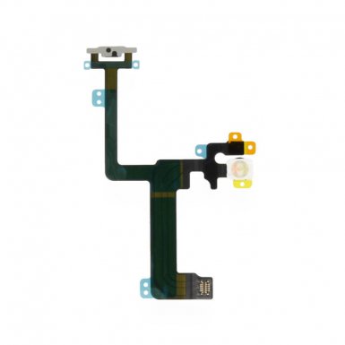 Apple iPhone 6 Plus Flex Cable - оригинален лентов кабел с функции за Power On/Off, горен микрофон и светкавица за iPhone 6 Plus