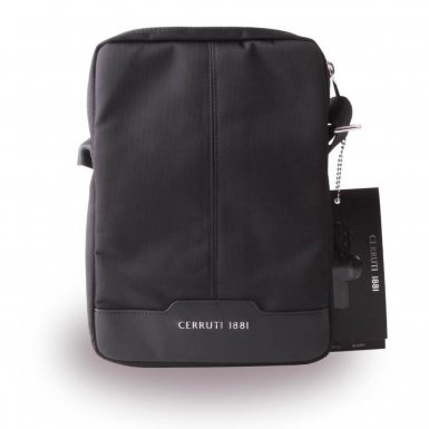 Cerruti 1881 Tablet Bag - дизайнерска чанта с презрамка таблети до 10.2 инча (черен)