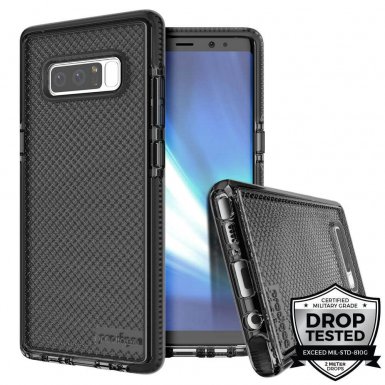 Prodigee Safetee Case - хибриден кейс с висока степен на защита за Samsung Galaxy Note 8 (черен)