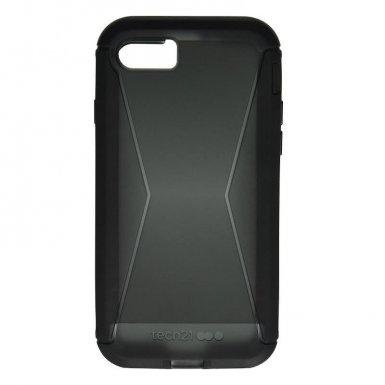 Tech21 Evo Tactical Extreme Case - хибриден кейс с висока защита за iPhone 8, iPhone 7 (черен)