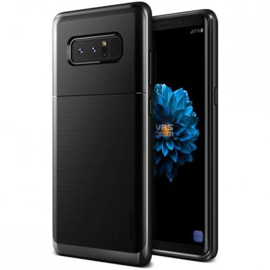 Verus High Pro Shield Case - висок клас хибриден удароустойчив кейс за Samsung Galaxy Note 8 (черен)