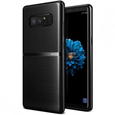 Verus Single Fit Case - хибриден удароустойчив кейс за Samsung Galaxy Note 8 (черен)