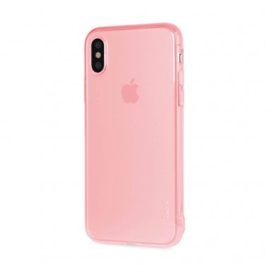 Torrii BonJelly Case - силиконов (TPU) калъф  за iPhone XS, iPhone X (розов)