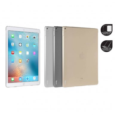 Torrii Opal Case - поликарбонатов кейс за iPad Pro 12.9 (съвместим с Apple Smart cover) - (прозрачен-мат)