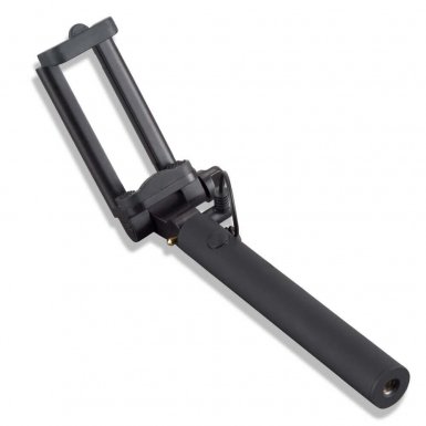 4smarts Basic Minion Selfie Stick - компактен селфи стик за мобилни телефони (черен)