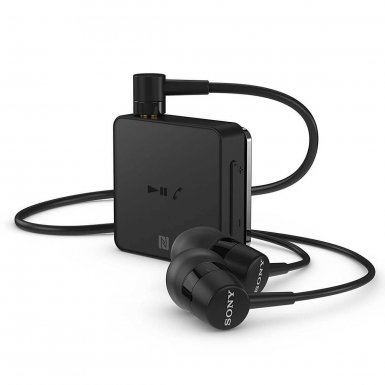 Sony Bluetooth In-Ear Headset Stereo SBH24 - качествени безжични слушалки с микрофон за мобилни устройства (черен)