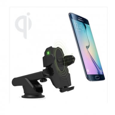 iOttie Easy One Touch Qi Wireless Car Mount Pad - поставка за кола с възможност за безжично зареждане за QI съвместими смартфони
