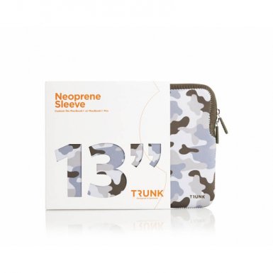 Trunk Laptop Sleeve - неопренов калъф за MacBook Pro Retina 13 и лаптопи до 13.3 инча (камуфлаж)