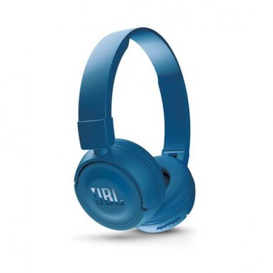 JBL T450 BT - безжични Bluetooth слушалки с микрофон за мобилни устройства (син) 