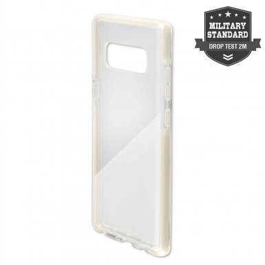 4smarts Soft Cover Airy Shield - хибриден удароустойчив кейс за Samsung Galaxy Note 8 (бял)