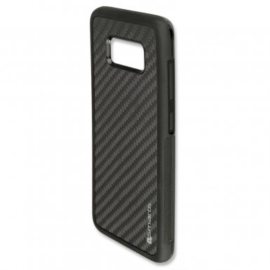 4smarts Clip-On Cover Trendline Carbon - удароустойчив карбонов кейс за Samsung Galaxy S8 (карбон)