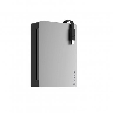 Mophie Powerstation Plus 8X - външна батерия 12000 mAh с вграден microUSB кабел за мобилни устройства