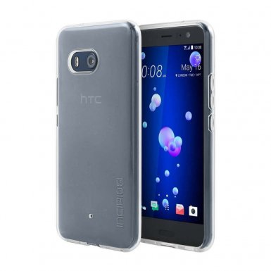 Incipio NGP Pure Case - удароустойчив силиконов (TPU) калъф за HTC U11 (прозрачен)
