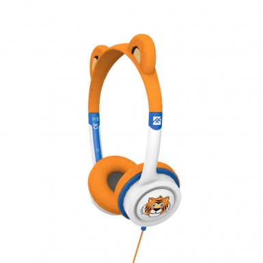iFrogz Little Rockers Costume V2 Tiger Kids On-Ear Headphones - слушалки подходящи за деца за мобилни устройства (оранжев)