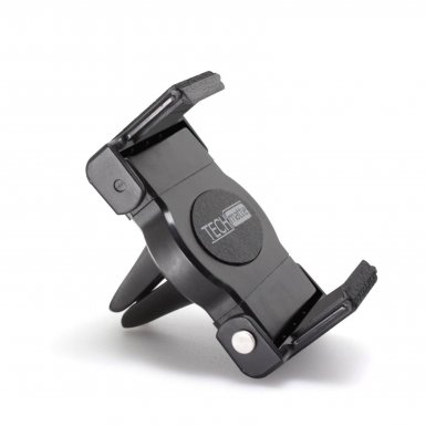 Techmatte PortGrip Air Vent Universal Car Mount - поставка за радиатора на кола за смартфони с ширина до 10 см. (черна)