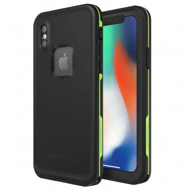 LifeProof Fre - ударо и водоустойчив кейс за iPhone XS, iPhone X (черен)