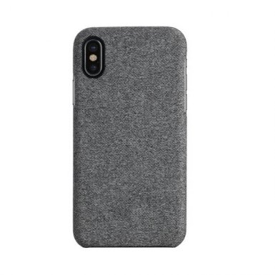 Tucano Tex Case - текстилен кейс за iPhone XS, iPhone X (сив)