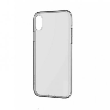Devia Anti-Shock Soft Case - удароустойчив силиконов (TPU) калъф за iPhone XS, iPhone X (прозрачен)