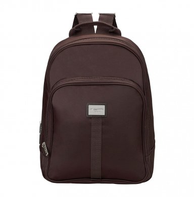 iSanti Exclusive Backpack - раница за Macbook Air 11, лаптопи до 12 инча (тъмнокафява)